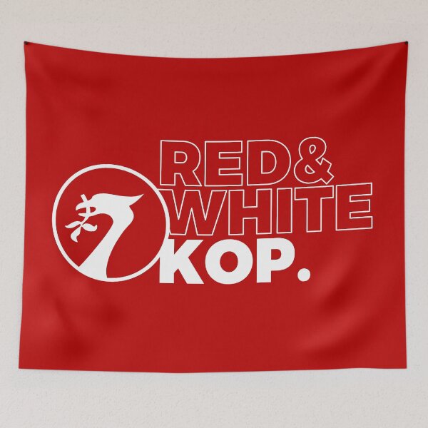 Item preview, A Red and White Kop - Liverpool FC designed and sold by Stalking Kopites.