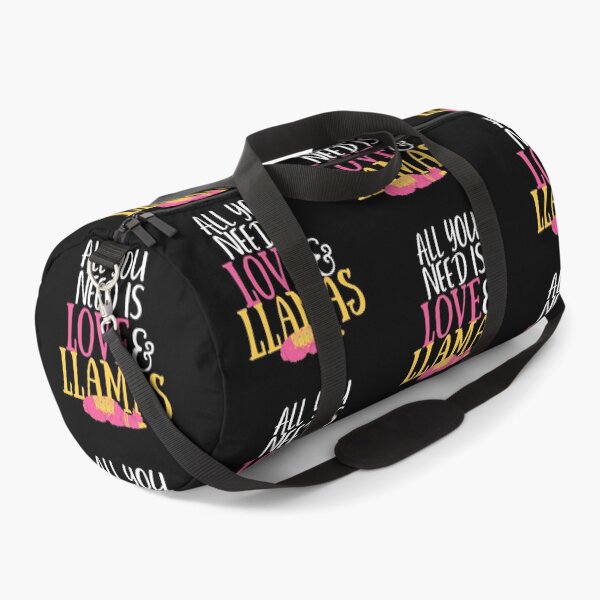 Item preview, ALL YOU NEED IS LOVE AND LLAMAS designed and sold by travelnerd.