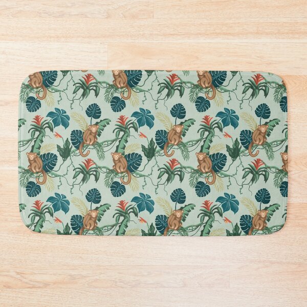 Item preview, Jungle Monkeys Pattern designed and sold by GildedMiddleWay.