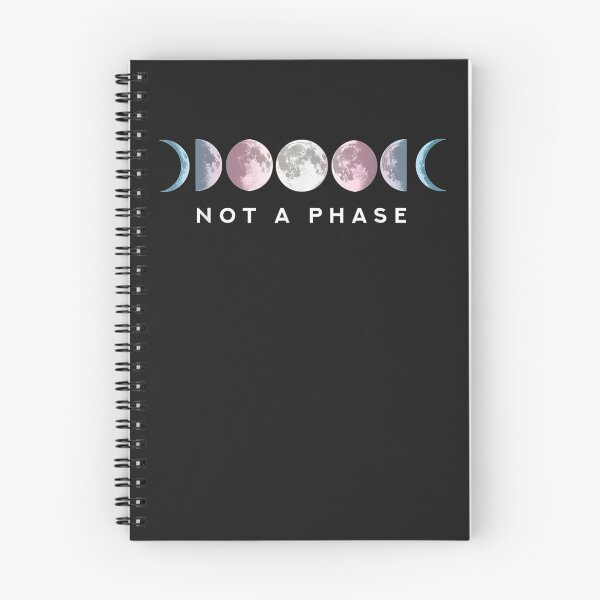 Item preview, Not a phase Moon LGBT Trans Pride Transgender T-Shirt designed and sold by Lukifo-Glacier.