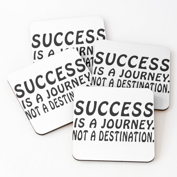 Item preview, Success is a journey, not a destination motivation word designed and sold by dineshshop1.