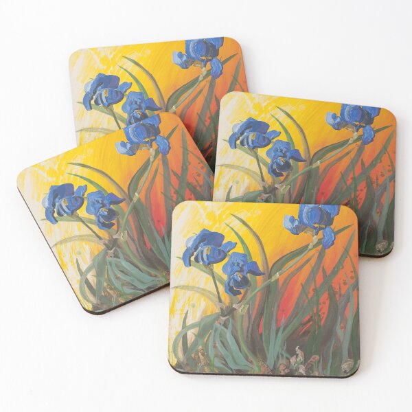 Item preview, Irises designed and sold by MyBusyBrush.