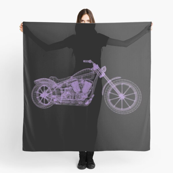 Aperçu de l'œuvre filaire de moto créée et vendue par kombos.