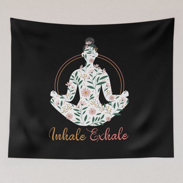 Item preview, Yoga Inhale Exhale designed and sold by Zmunki.