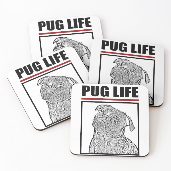 Item preview, Pug Life designed and sold by LionKnightSky.