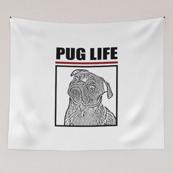 Item preview, Pug Life designed and sold by LionKnightSky.