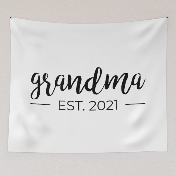 Item preview, Grandma Est. 2021, Nana Since 2021 designed and sold by ClaudiaGrosso.