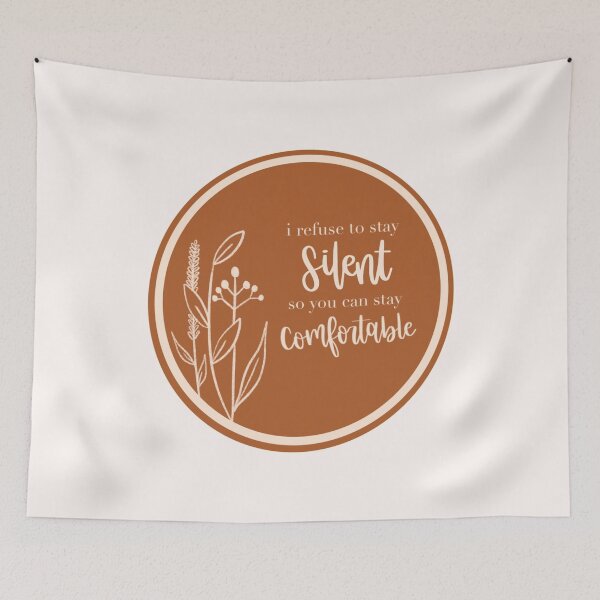 Item preview, i refuse to stay silent so you can stay comfortable designed and sold by kokobeanco.
