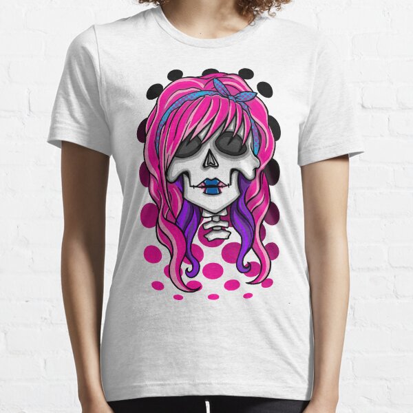 'Rockabilly Skull' Essential T-Shirt