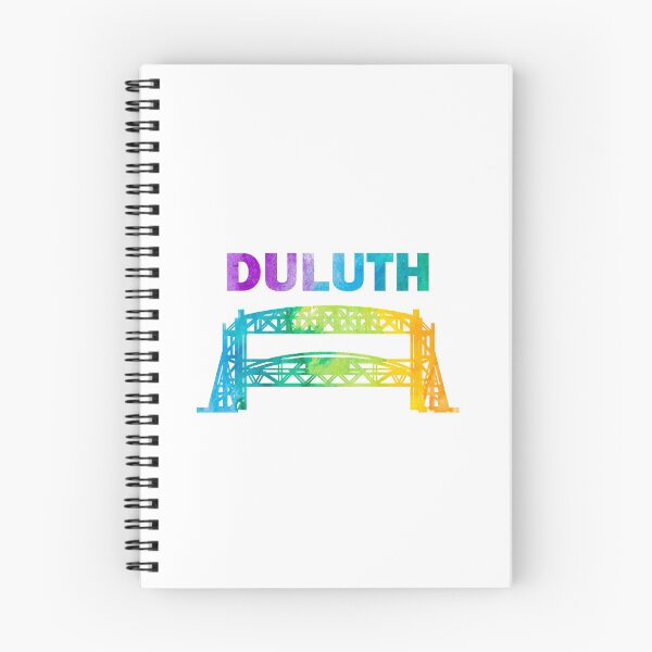Item preview, Duluth Minnesota Aerial Lift Bridge Watercolors designed and sold by MinnesotApparel.