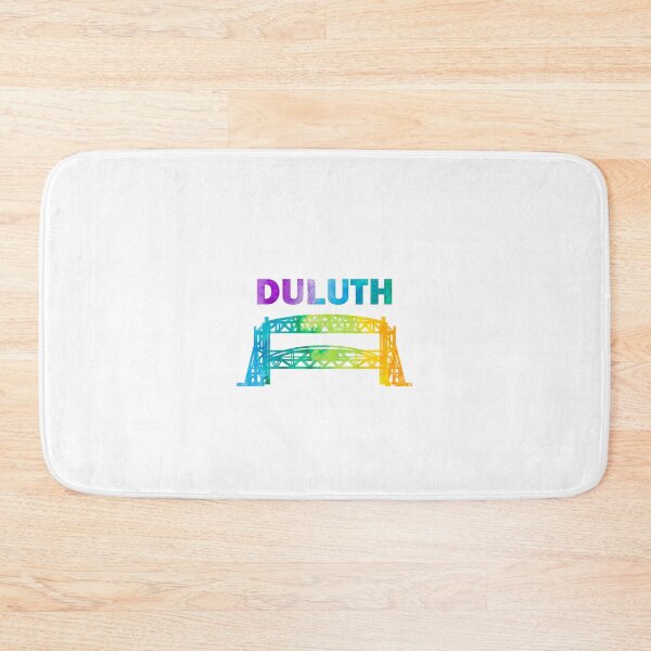 Item preview, Duluth Minnesota Aerial Lift Bridge Watercolors designed and sold by MinnesotApparel.