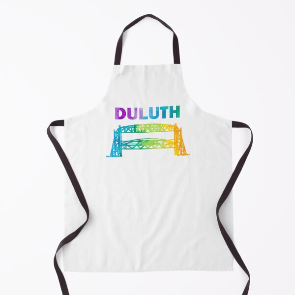 Item preview, Duluth Minnesota Aerial Lift Bridge Watercolors designed and sold by MinnesotApparel.