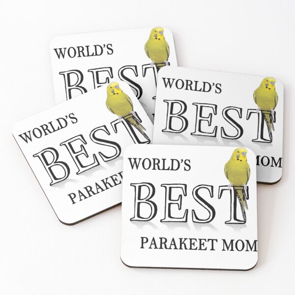 Item preview, Best Parakeet Mom Green designed and sold by Inspire & Smile.