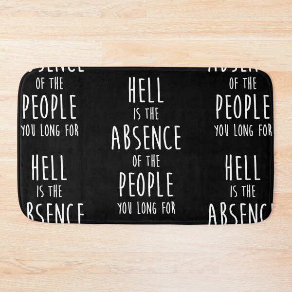 Item preview, Hell is the absence of the people you long for - Station Eleven - Quote designed and sold by NeoDhl.