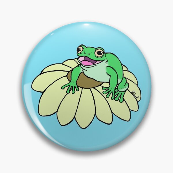 Item preview, Frog and Flower designed and sold by sharkbait83.