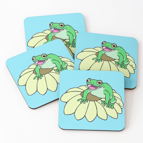 Item preview, Frog and Flower designed and sold by sharkbait83.