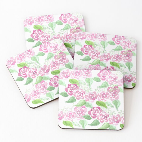 Item preview, Minimalistic Rose watercolour  designed and sold by 5htea.