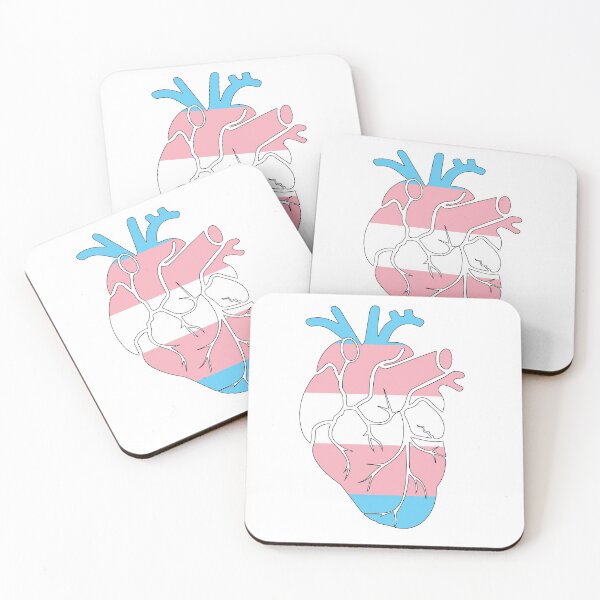 Item preview, Trans Heart designed and sold by sociallyinform.
