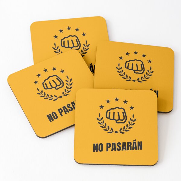 Item preview, No pasaran t-shirt, support movement designed and sold by JuanKarlos.