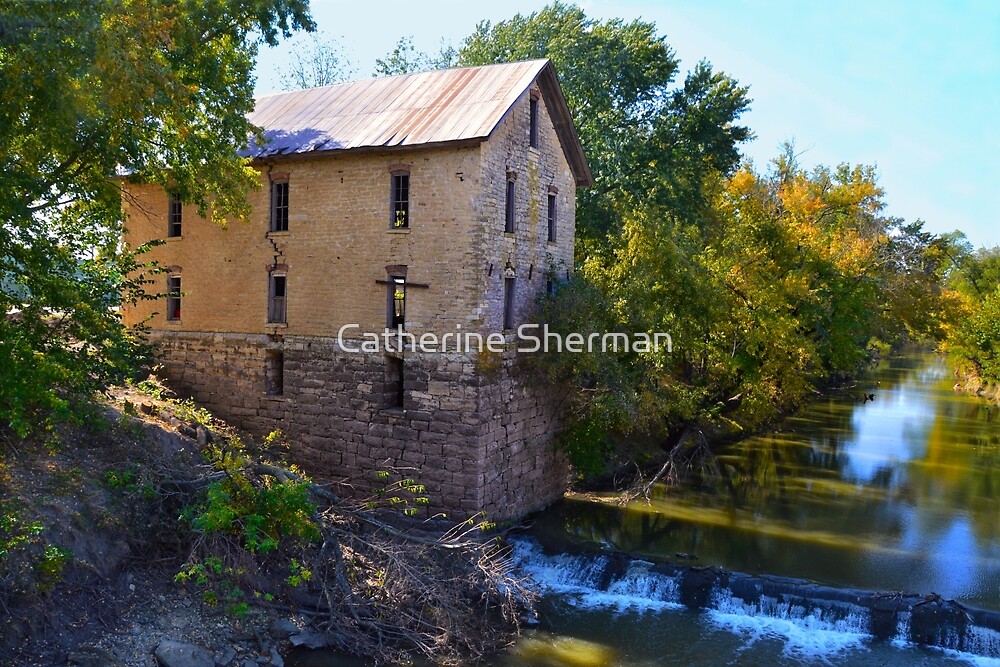 "Historic Cedar Point Mill, Kansas" by Catherine Sherman Redbubble