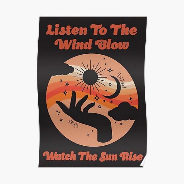 Hey yo listen up Poster
