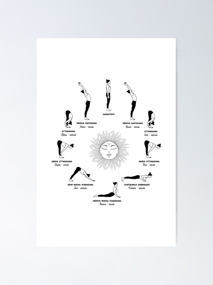 Yoga Flow Poster – Misfit Bazaar