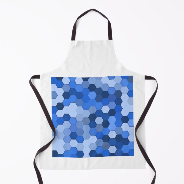 Item preview, Shades of Blue Hexagons designed and sold by benznest.
