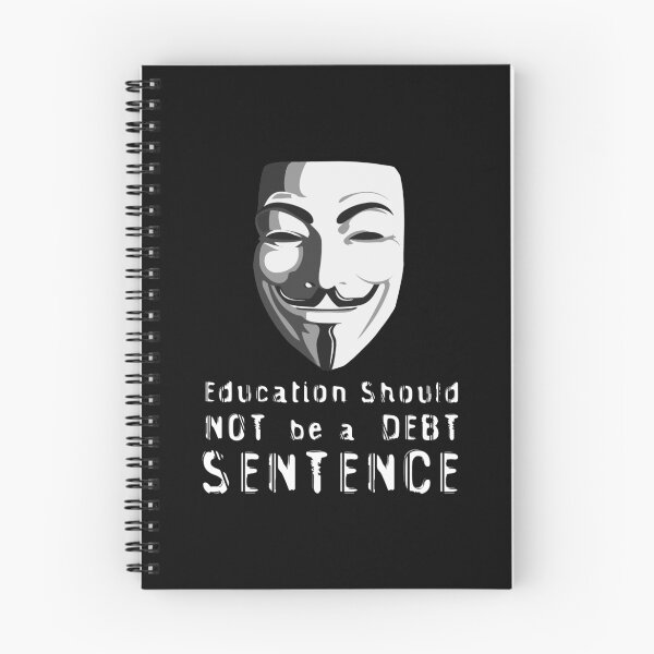 Item preview, Education is Not a Debt Sentence. designed and sold by Mobius Tees.
