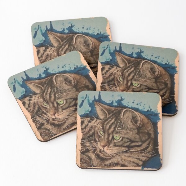 Item preview, Monty the cat designed and sold by Mark Russell.