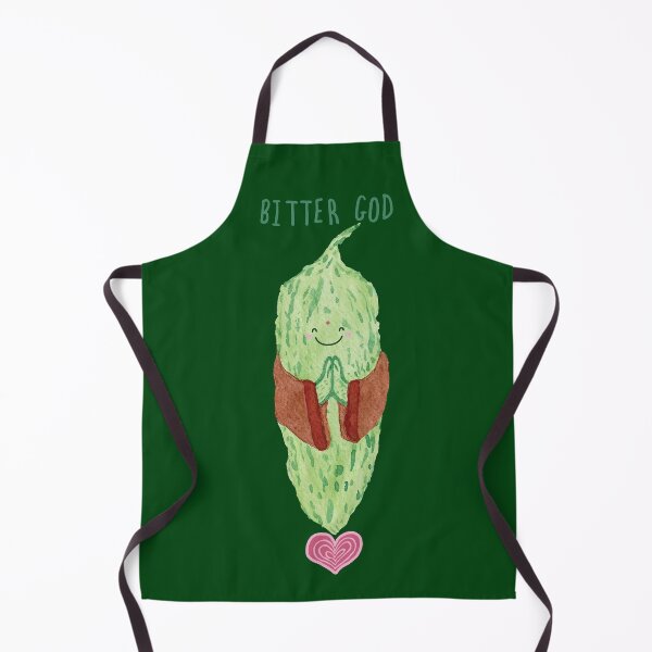Item preview, Bitter Gourd God Punny Veggie designed and sold by bittergodart.