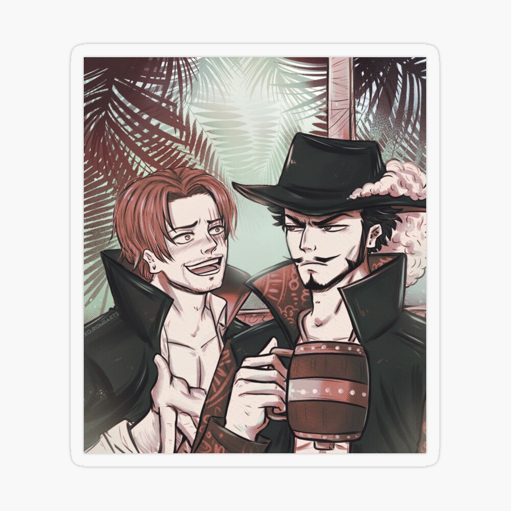 Shanks & Mihawk  3.9, an art print by Mygiorni - INPRNT