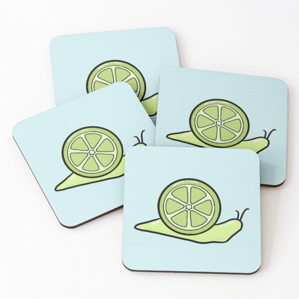 Item preview, Cute Kawaii Citrus Green Lime Snail designed and sold by bassoongirl123.