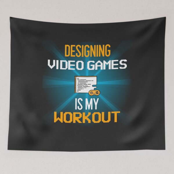 Item preview, Designing Video Games Is My Workout designed and sold by EricJP.