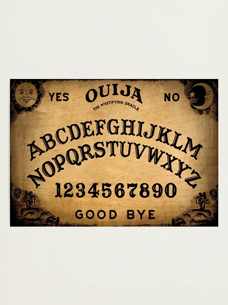 Impression photo for Sale avec l'œuvre « planche Ouija » de l