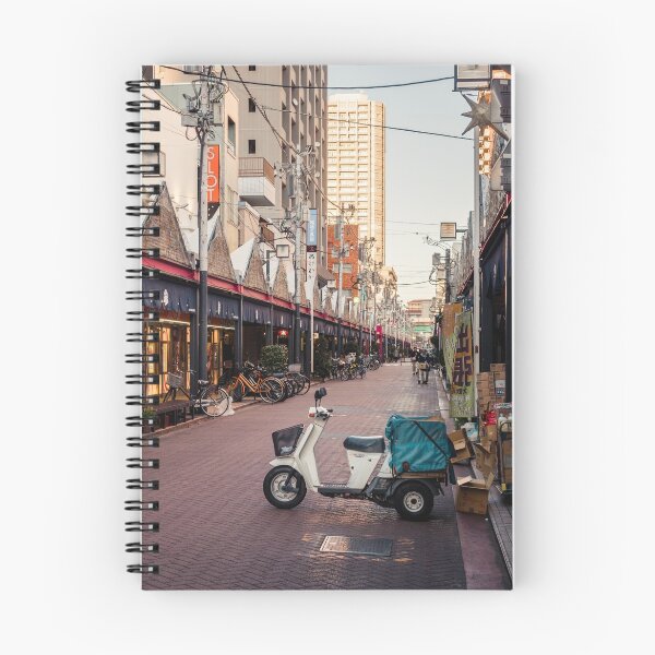 Item preview, White scooter on the street designed and sold by Chee Sim.