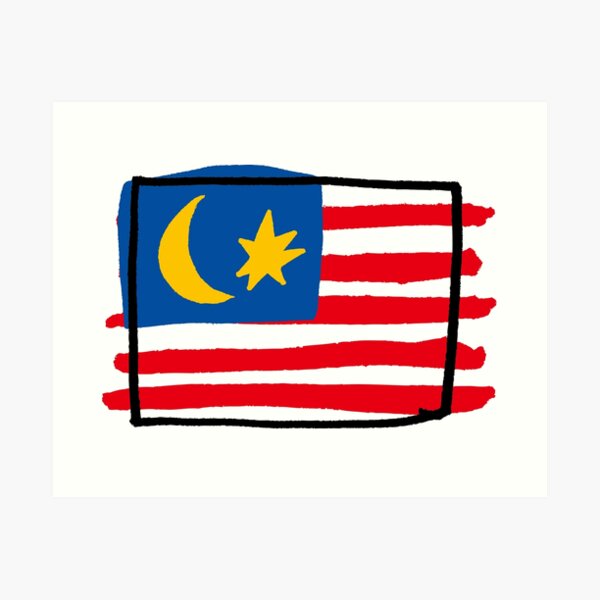 Malaysia National Symbol Art Prints Redbubble