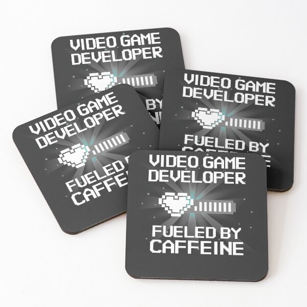 Item preview, Video Game Developer Fueled By Caffeine designed and sold by EricJP.