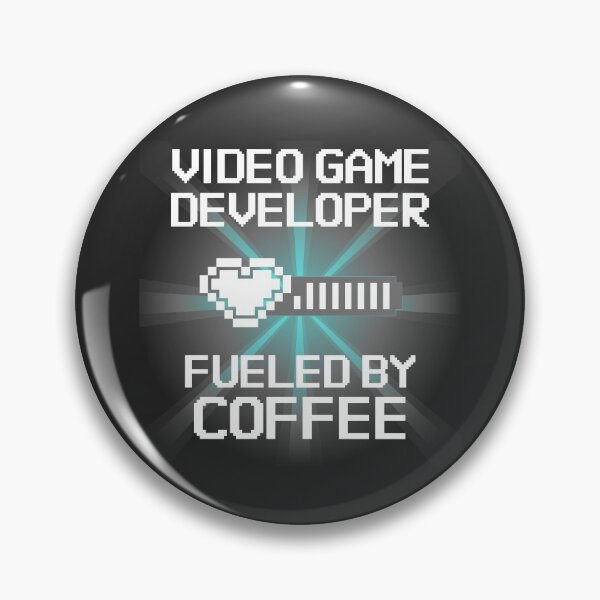 Item preview, Video Game Developer Fueled By Coffee designed and sold by EricJP.