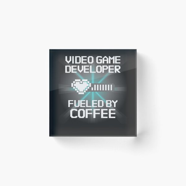 Item preview, Video Game Developer Fueled By Coffee designed and sold by EricJP.