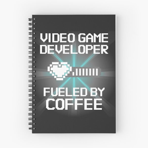 Item preview, Video Game Developer Fueled By Coffee designed and sold by EricJP.