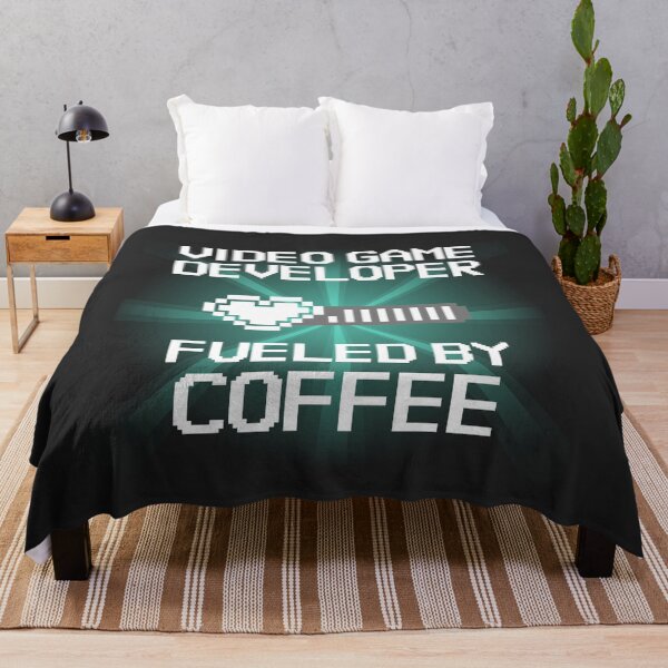 Item preview, Video Game Developer Fueled By Coffee designed and sold by EricJP.