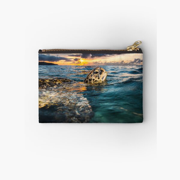 Item preview, sunset honu designed and sold by pudgedafish.