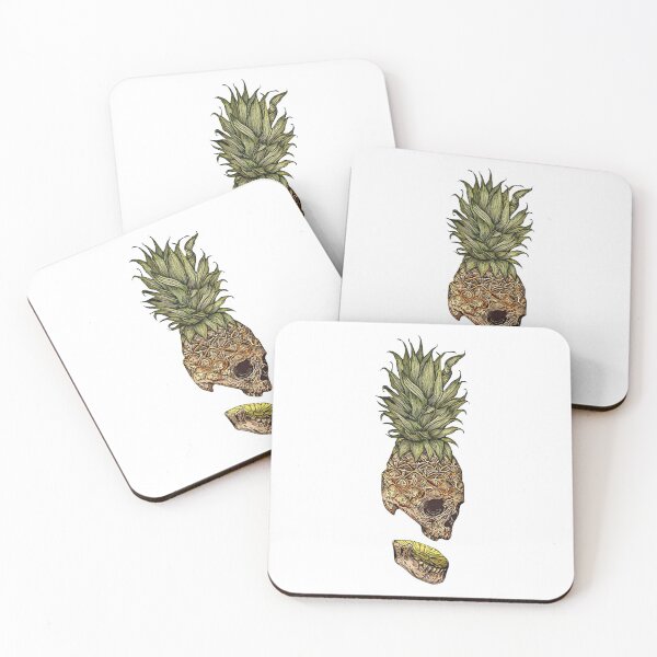 Item preview, Pineapple Skull designed and sold by birdmorrison.