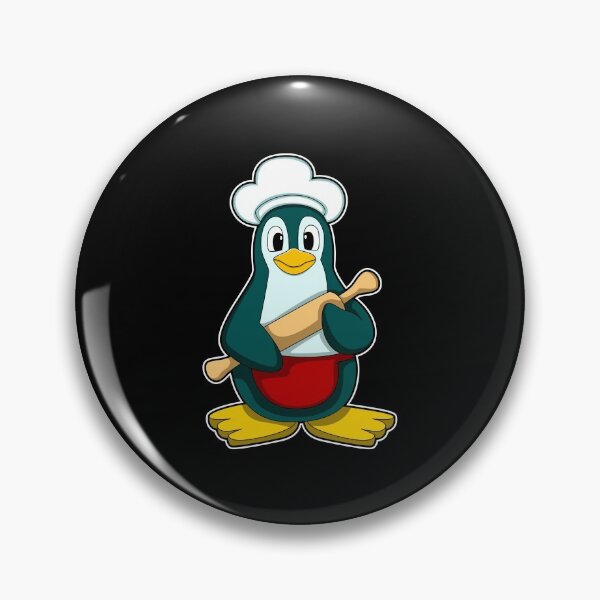 Item preview, Penguin Baker Rolling pin Baking designed and sold by Snabdesign84.