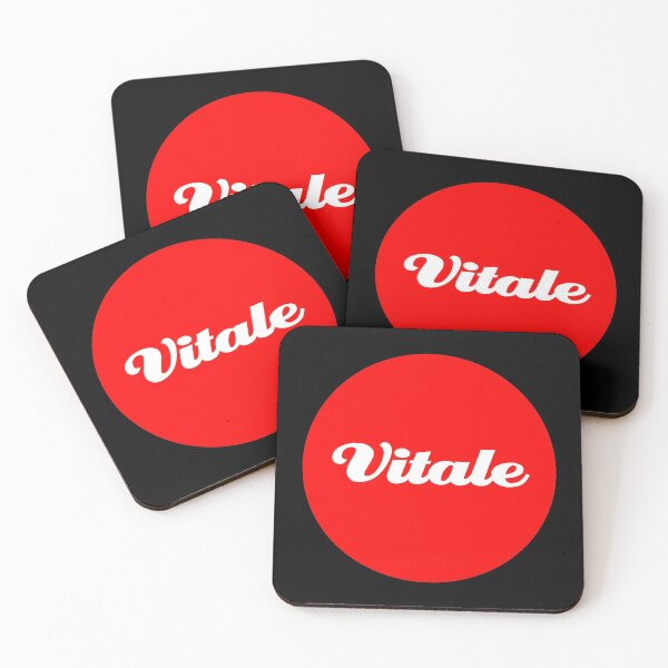 Item preview, Vitale (White on Red) designed and sold by ArtofDissent.