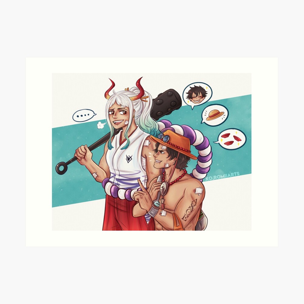 Mihawk and Perona Sticker for Sale by xo-romiiarts