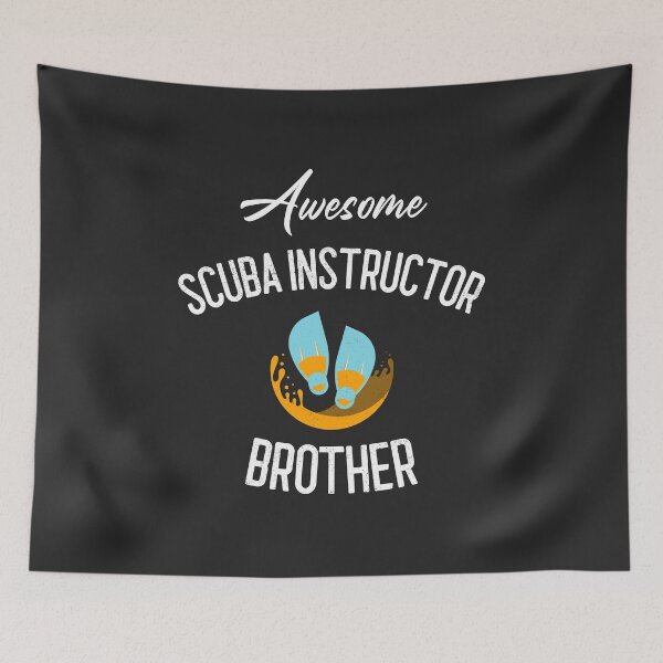 Item preview, Awesome Scuba Instructor Brother designed and sold by EricJP.