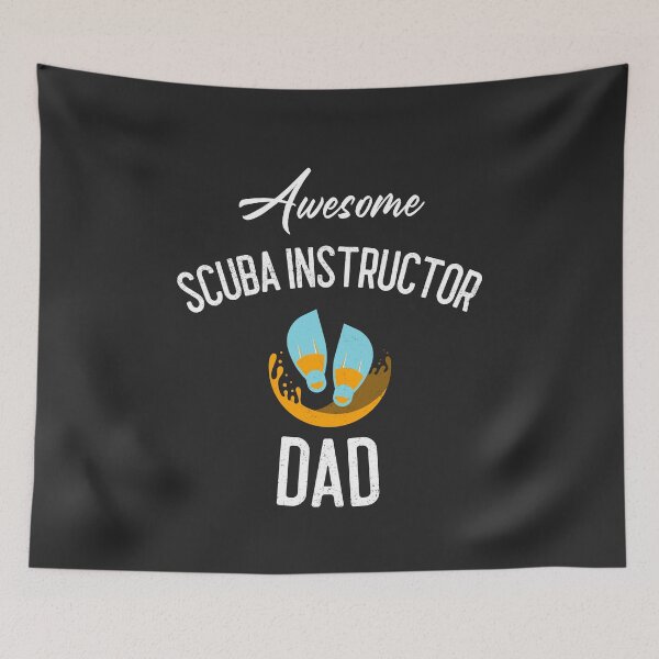 Item preview, Awesome Scuba Instructor Dad designed and sold by EricJP.