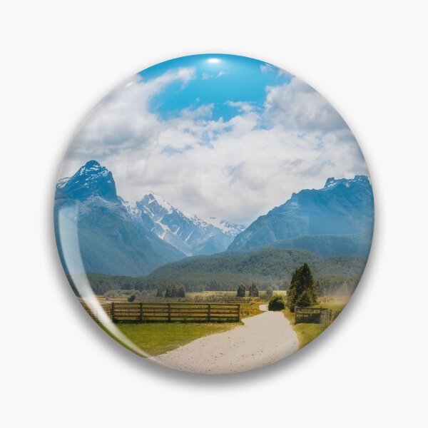 Item preview, Snow-capped mountains in Mount Aspiring National Park designed and sold by Danielasphotos.