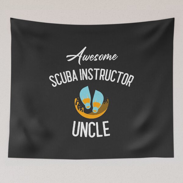 Item preview, Awesome Scuba Instructor Uncle designed and sold by EricJP.